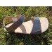 Protetika barefoot sandály Belita bronzová metalická