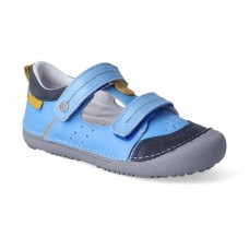 D.D.step barefoot sandálky modré 063-662A