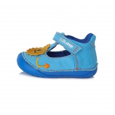 D.D.step barefoot sandálky modré C070-46
