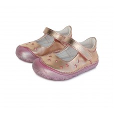 D.D.step barefoot baleríny Metallic Pink H073-585